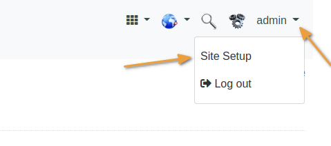 Site setup in Bika Open Source LIMS