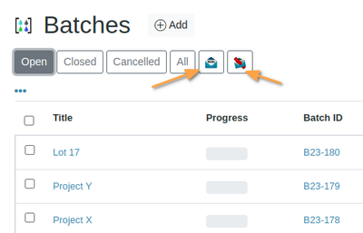 Batch Invoice state filters  in Bika Open Source LIMS
