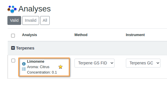 Advanced Analysis Services on Sample and Worksheet views form in Bika Open Source LIMS