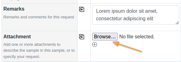 Sample Remarks and Attachments in Bika Open Source LIMS